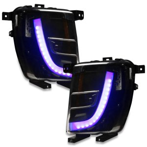 Tesla Model X Headlight & Fog Light DRL Upgrade Kit - ORACLE Lighting - Dynamic ColorSHIFT - Dynamic ColorSHIFT - `16-`21 Tesla Model X Headlight & Fog Light DRL Upgrade Kit - ORACLE Lighting - Dynamic ColorSHIFT - Dynamic ColorSHIFT - `16-`21